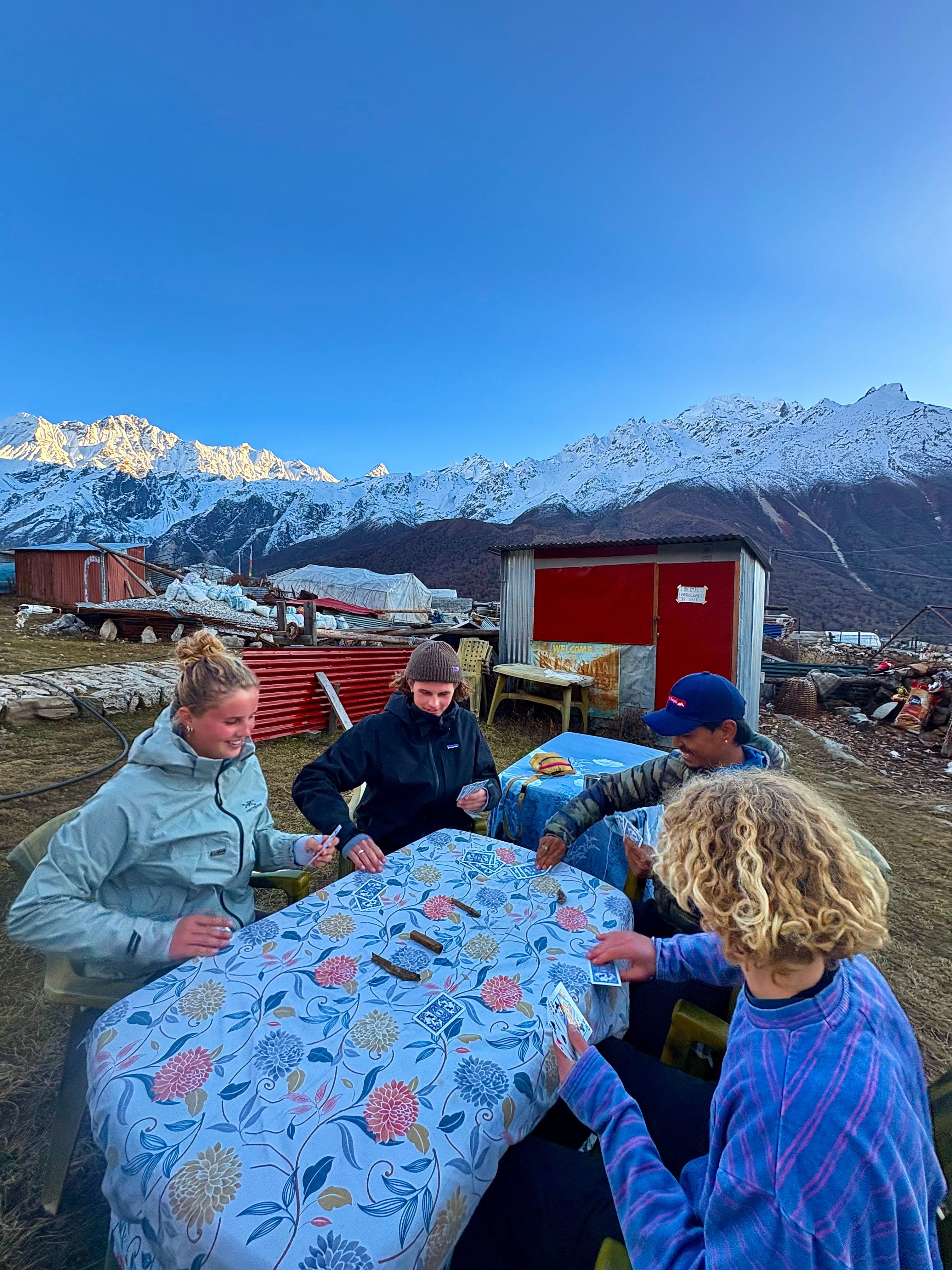 Local warmth and hospitality in a tea house